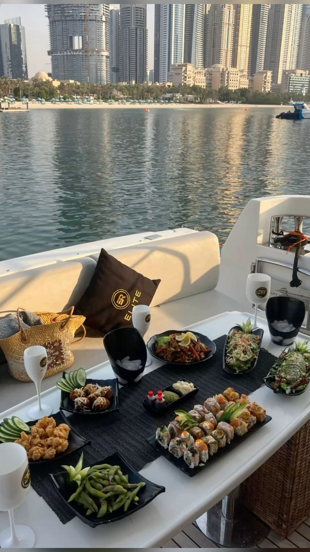 Boat-Side Sushi Party Platter