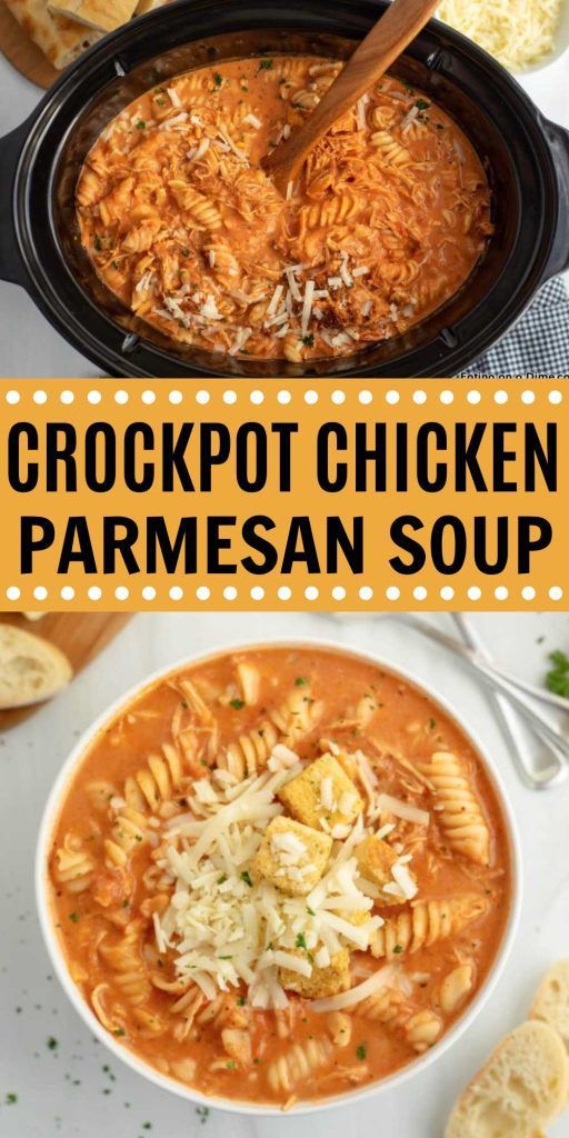 crockpot chicken parmesan soup