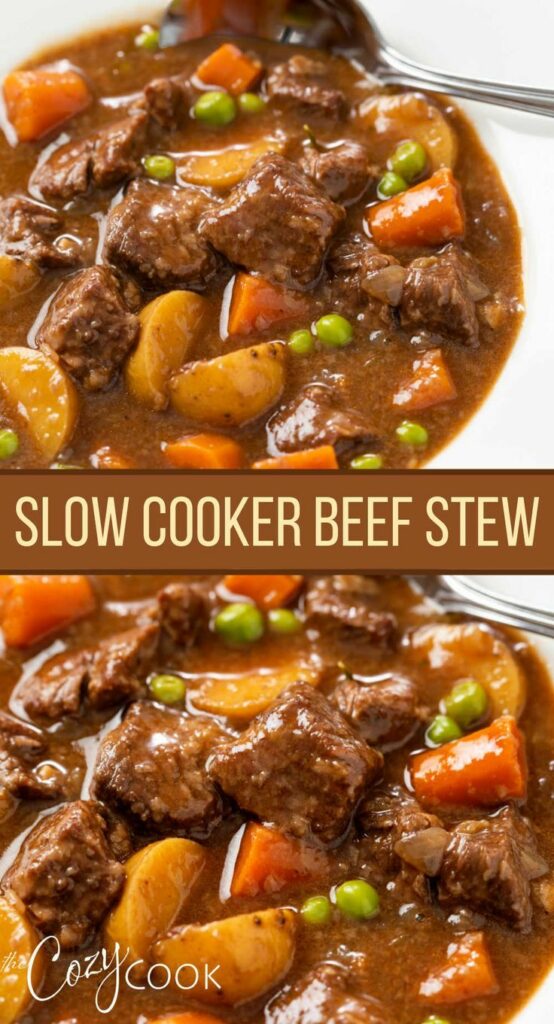 slow cooker beef stew recipe
